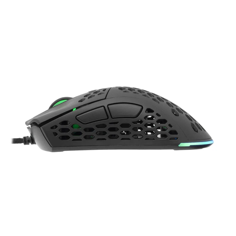 White Shark Premium SHURIKEN Spelmöss 6D 19.000dpi Svart - 7326971