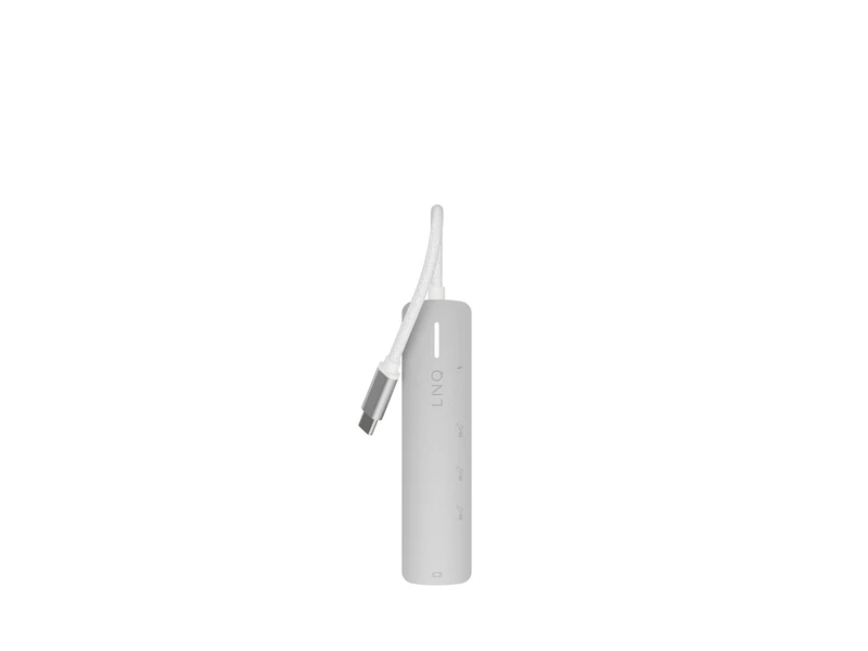 Linq 5in1 PRO 140W USB-C Multiport Hub Aluminiumgrå - 7462270