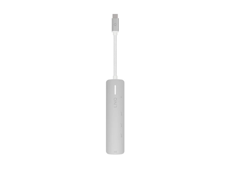 Linq 5in1 PRO 140W USB-C Multiport Hub Aluminiumgrå - 7462270
