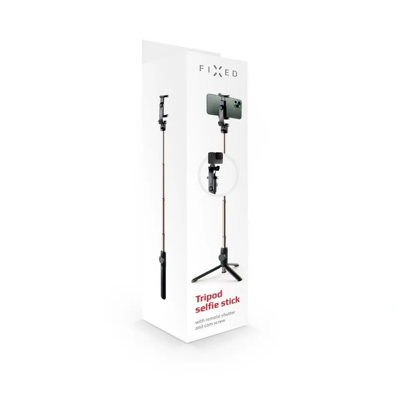 FIXED Snap Selfie Stick med stativ & 1/4″ motering Svart - 8010735