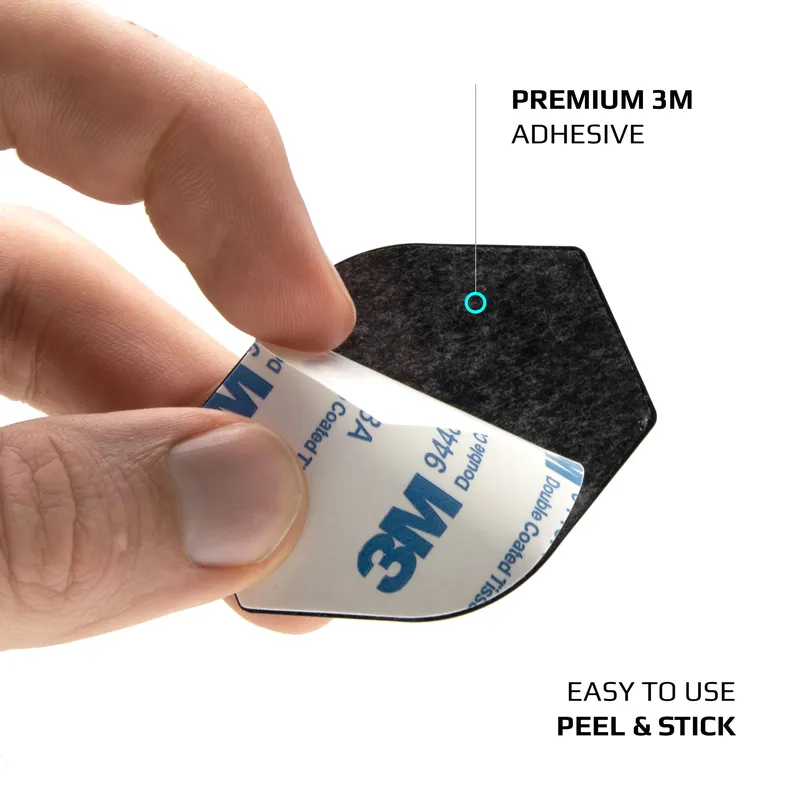 FIXED Icon Metal Telefonhållarplattor 3M SET Svart - 8010815