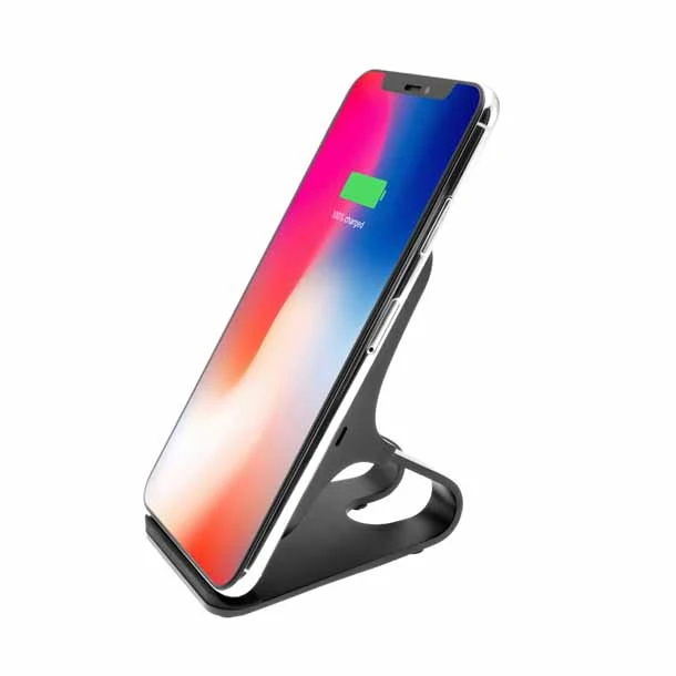 FIXED Frame 15W Trådlöst laddningsställ Svart - 8011424