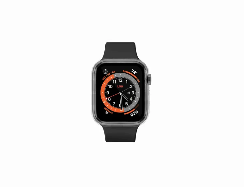 FIXED PURE Skyddsfodral och glas för Apple Watch 40 mm - 8012263