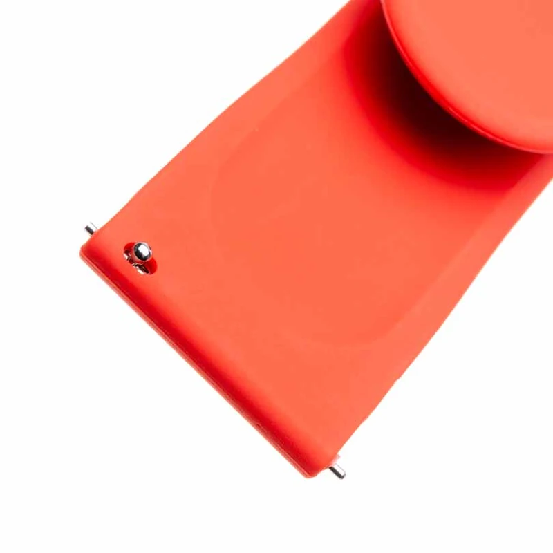 FIXED Silikonrem för Smartwatch Universal 20 mm Röd - 8012588