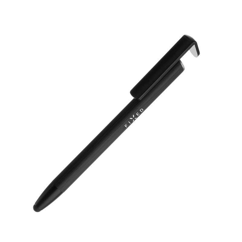 FIXED 3in1 Stylus Pen-Classic med Stativ funktion Svart - 8012923