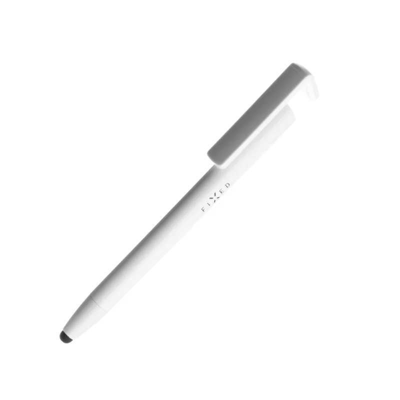 FIXED 3in1 Stylus Pen-Classic med Stativ funktion Vit - 8012926