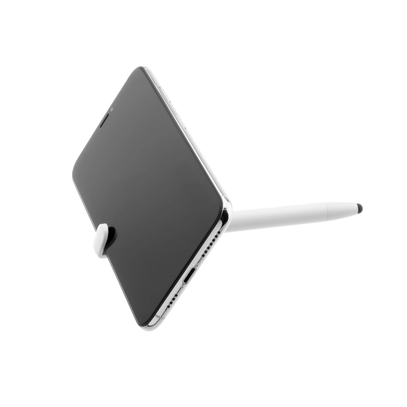 FIXED 3in1 Stylus Pen-Classic med Stativ funktion Vit - 8012926
