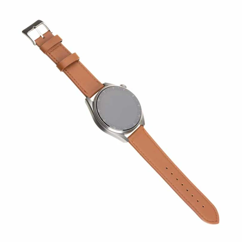 FIXED Äkta läderrem för Smartwatch Universal 22 mm Brun - 8013200