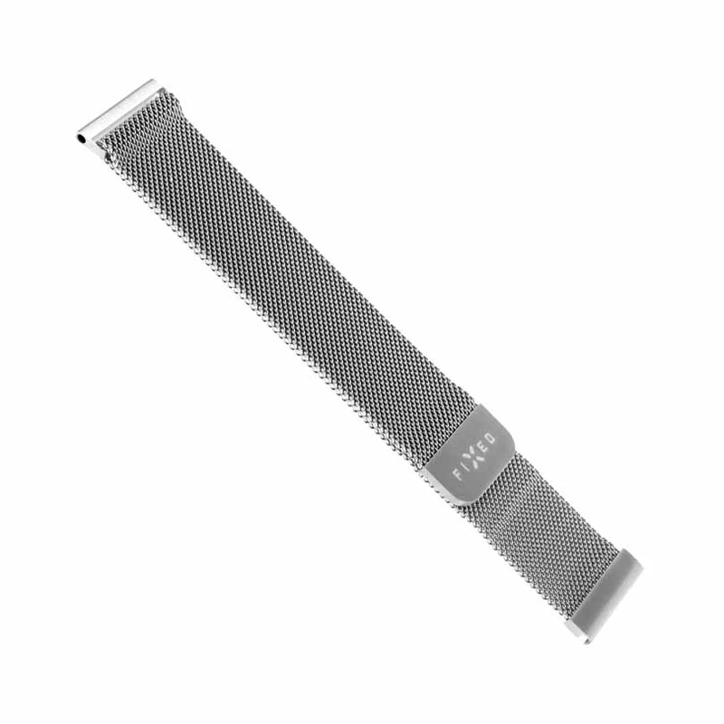FIXED Mesh metallrem för Smartwatch Universal 20mm Silv. - 8013335