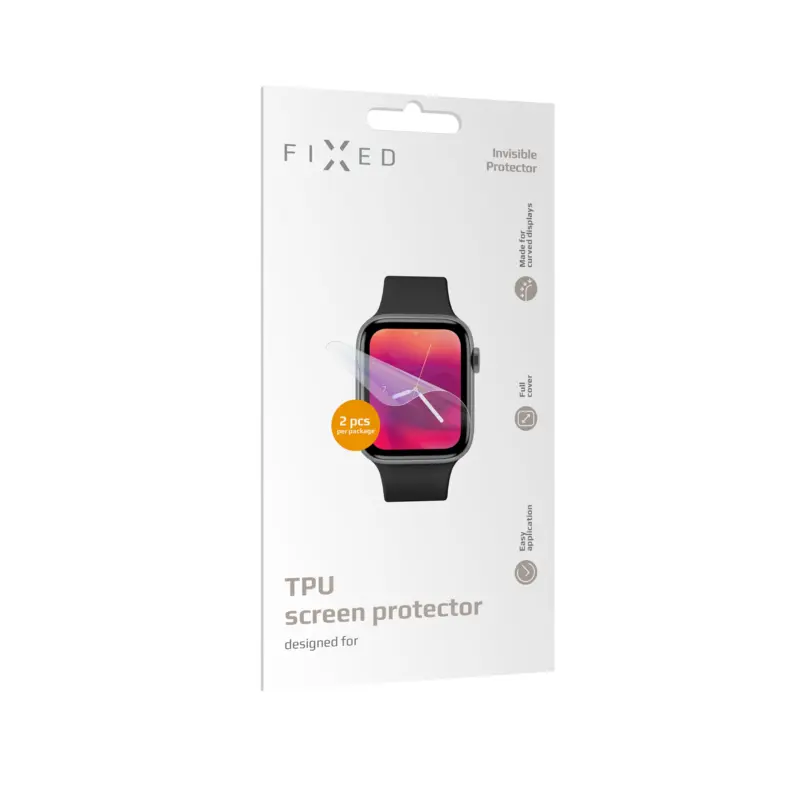 FIXED INVISIBLE Skärmskydd för Apple Watch 45mm 2st - 8013506