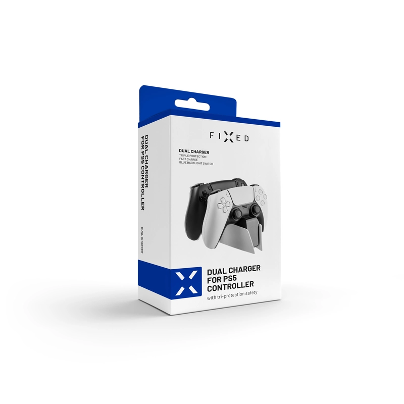 FIXED Laddstation för 2x PS5 DualSense-kontroller - 8014714