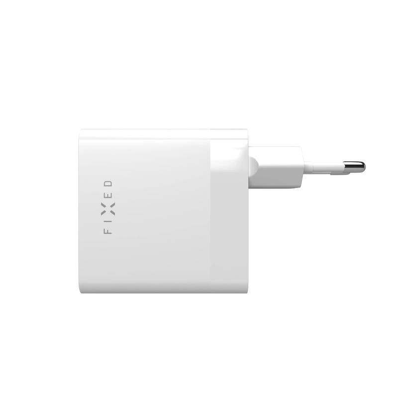FIXED Supersnabb Hemladdare 65W 2xUSB-C PD 3.0 Vit - 8015001