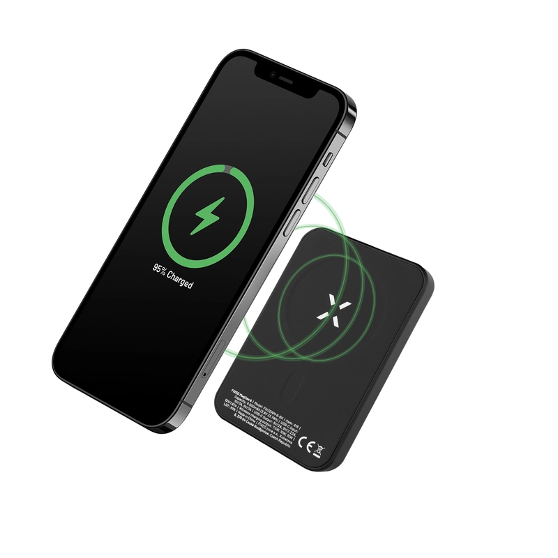 FIXED MagZen Trådlös PD 20W Power Bank 6.000 mAh Svart - 8015170