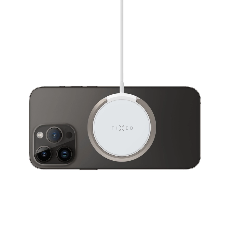 FIXED MagPad 15W Trådlös laddare/stativfunktion Vit - 8015726