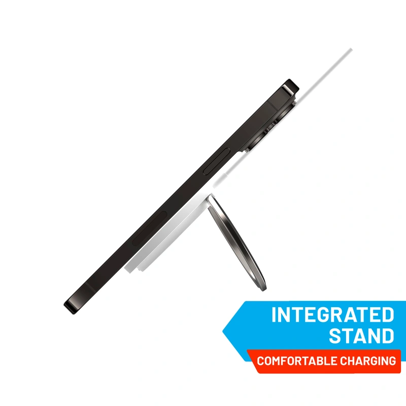 FIXED MagPad 15W Trådlös laddare/stativfunktion Vit - 8015726