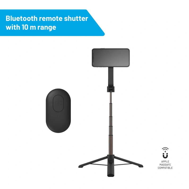 FIXED MagSnap Selfie Stick med stativfunktion Svart - 8015765