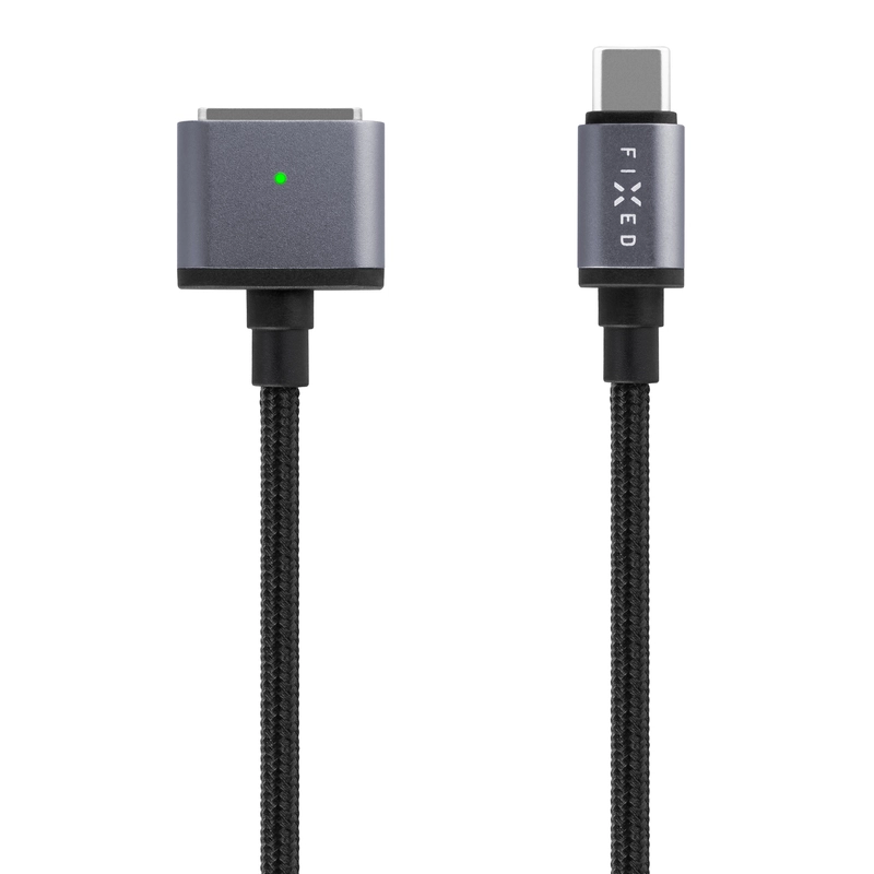 FIXED MacBook MagSafe 3 140W USB-C kabel 2m Svart - 8016104