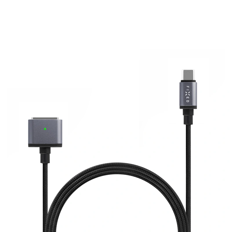 FIXED MacBook MagSafe 3 140W USB-C kabel 2m Svart - 8016104