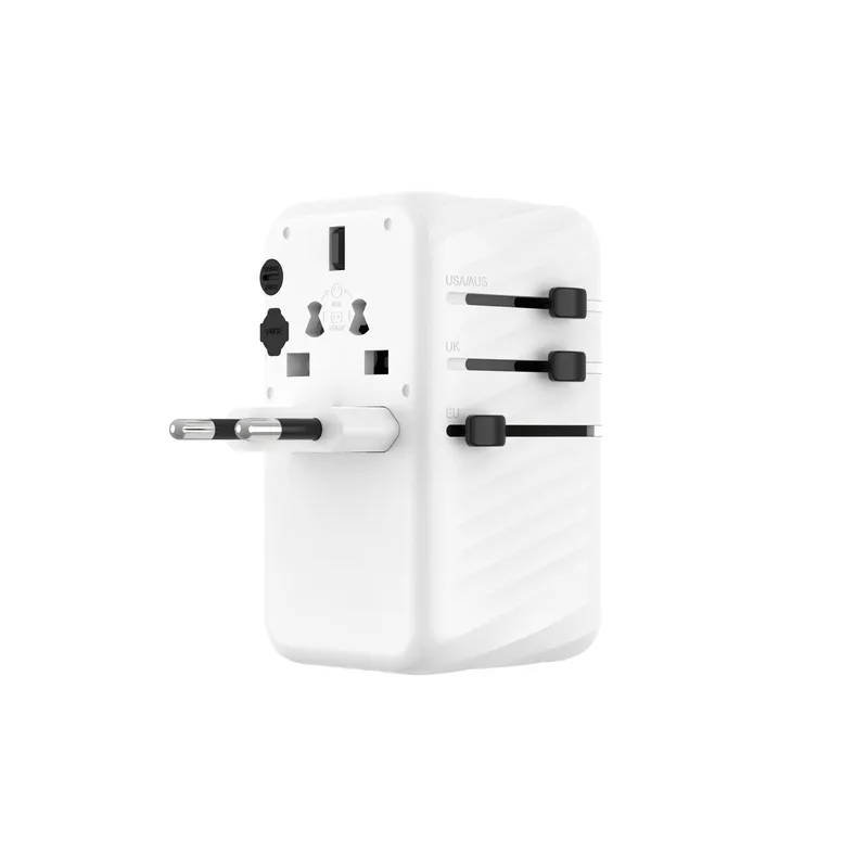FIXED Reseadapter/laddare USB-C/-A 120W EU/UK/USA/AUS - 8016120