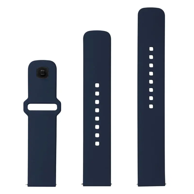 FIXED Silikonrem för Smartwatch Universal 20 mm Blå - 8016123