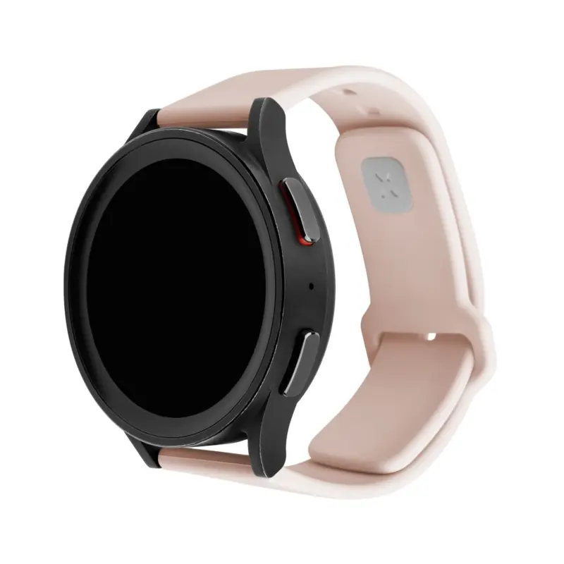 FIXED Silikonrem för Smartwatch Universal 20 mm Rosa - 8016125