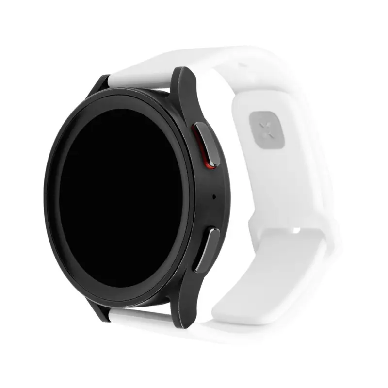FIXED Silikonrem för Smartwatch Universal 20 mm Vit - 8016126