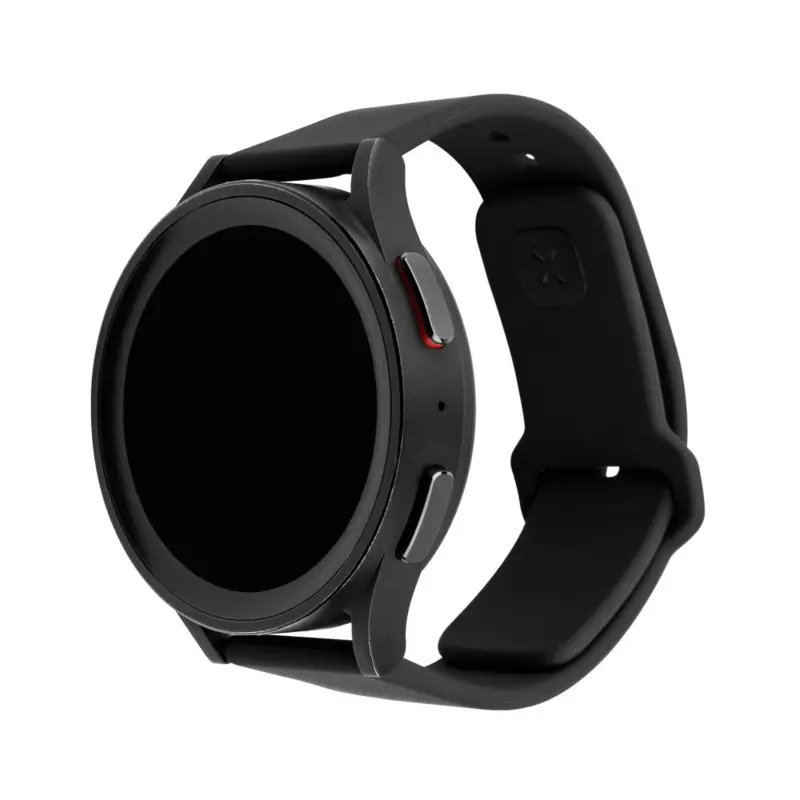 FIXED Silikonrem för Smartwatch Universal 22 mm Svart - 8016127