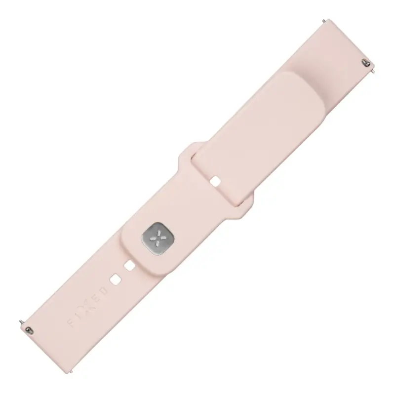FIXED Silikonrem för Smartwatch Universal 22 mm Rosa - 8016130