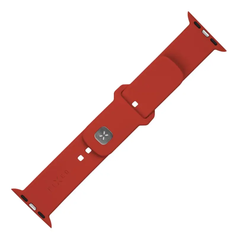 FIXED Silikonrem SET för Apple Watch 38/40/41mm Röd - 8016139