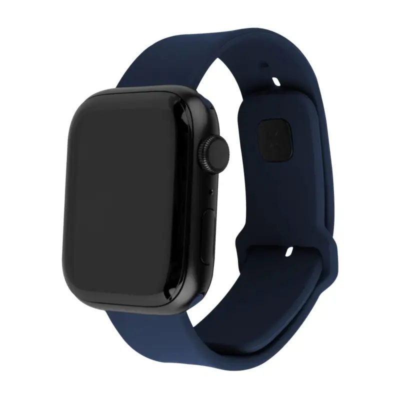 FIXED Silikonrem SET för Apple Watch Ultra-2/49mm Blå - 8016143