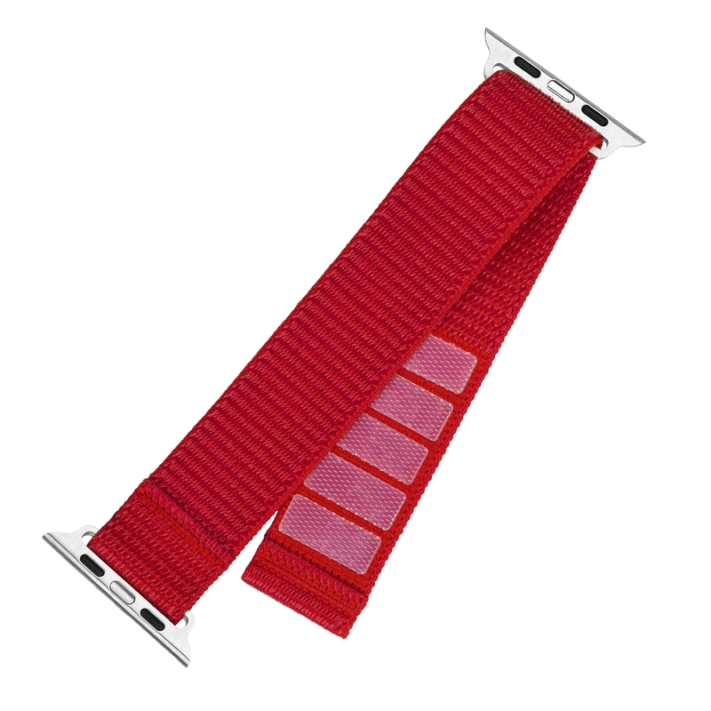 FIXED Nylonrem för Apple Watch 38/40/41mm Röd - 8016163