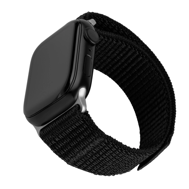 FIXED Nylonrem för Apple Watch Ultra-2/49mm Svart - 8016167