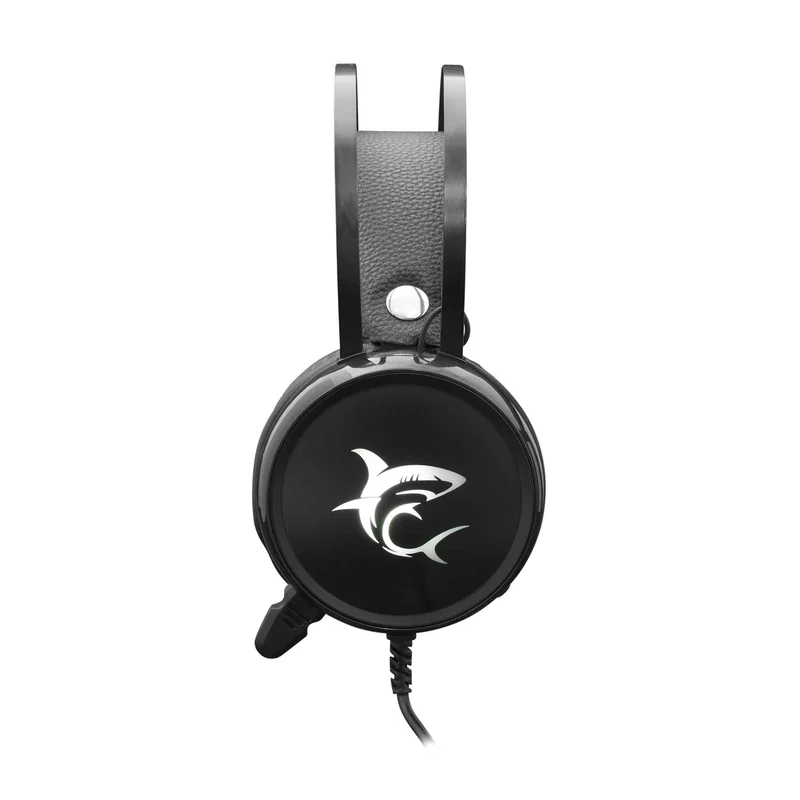 White Shark MARGAY On-Ear Spelheadset Svart - 2053964