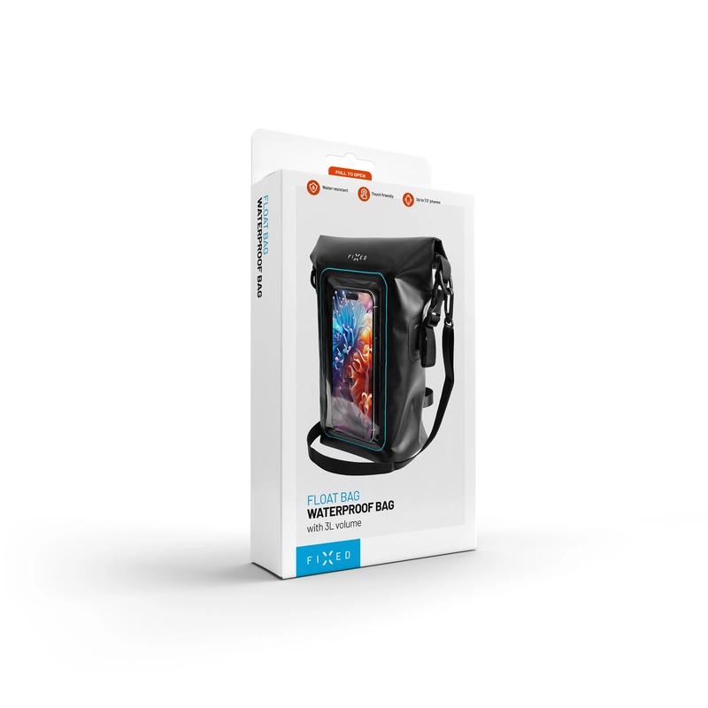 FIXED Vattentät Smartphone Float Bag 3L Svart - 8016315