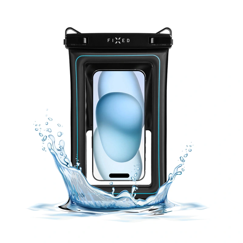 FIXED Vattentätt Smartphone Float Case Max Svart - 8016316