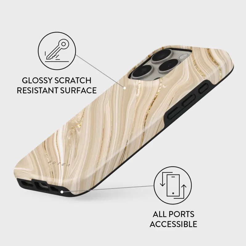 Burga Full Glam - Apple iPhone 15 Pro Max Tough MagSafe Skyddsskal - 2832970