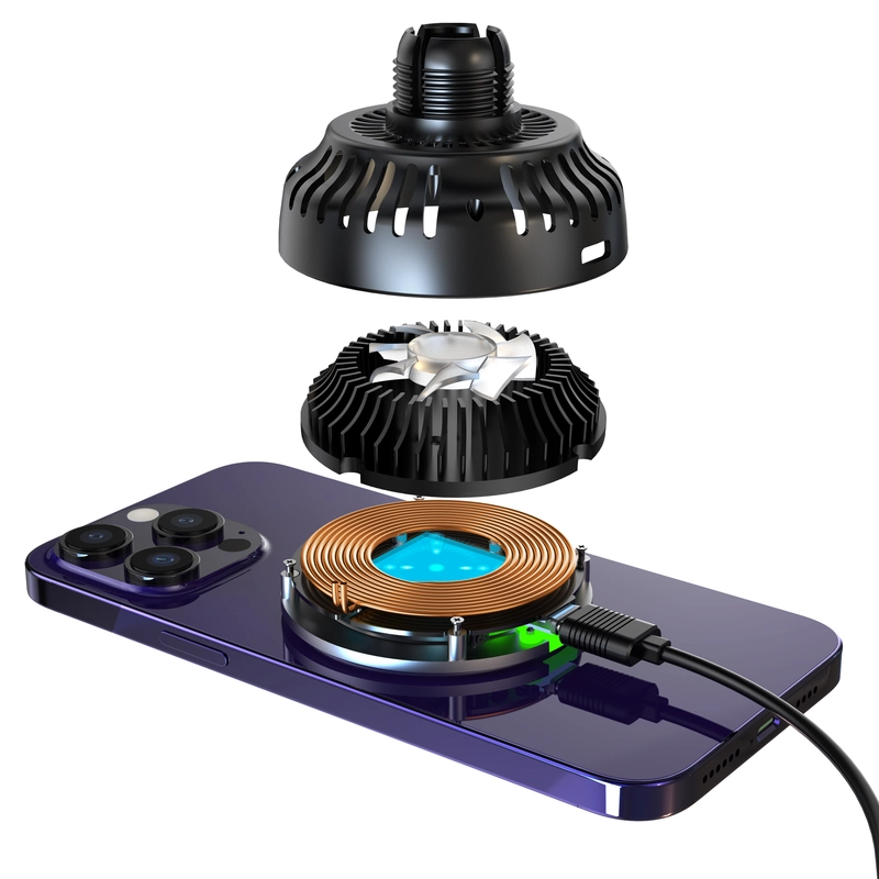 FIXED MagCool 15W Telefonhållare för ventilationsgaller - 8016476