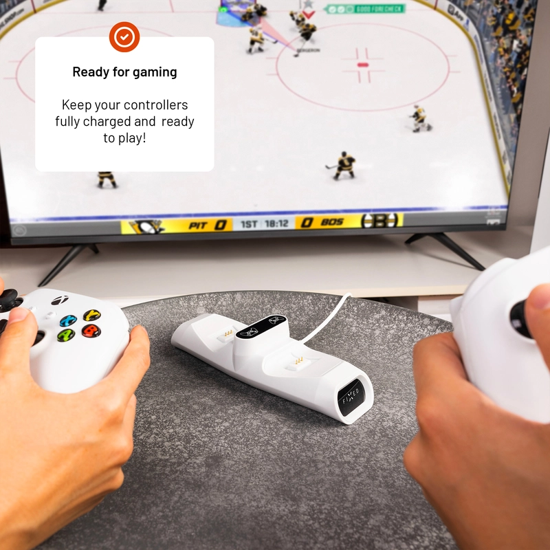 FIXED Dock för Xbox One, S/X, Elite kontroller Vit - 8016548