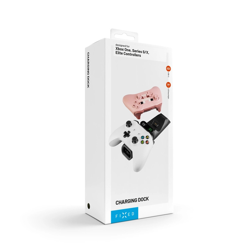 FIXED Dock för Xbox One, S/X, Elite kontroller Vit - 8016548