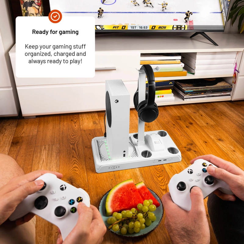 FIXED Docking Station för Xbox Series S/X Vit - 8016550