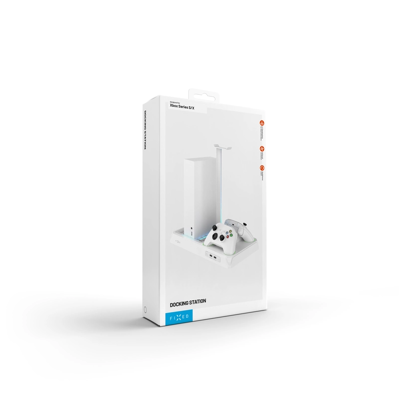 FIXED Docking Station för Xbox Series S/X Vit - 8016550
