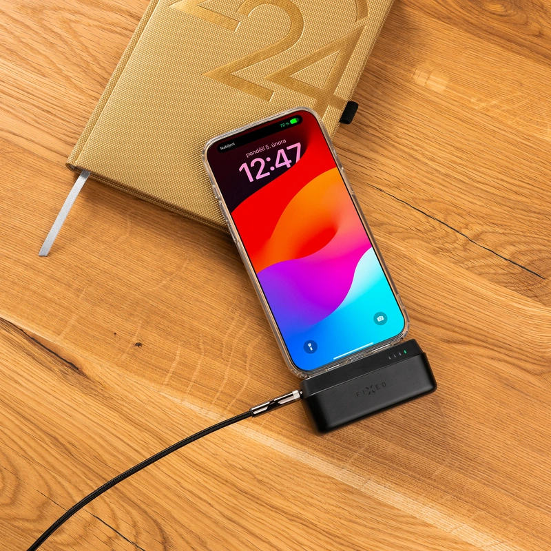 FIXED Zen 5 USB-C PD 20W Power Bank 5.000 mAh Svart - 8016579