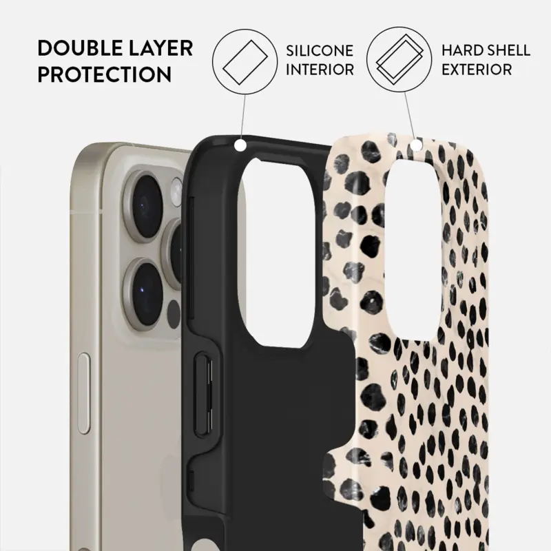 Burga Almond Latte - Apple iPhone 15 Pro Tough MagSafe Skyddsskal - 2834125