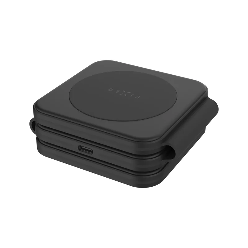 FIXED Flex Samsung 3i1 vikbar trådlös laddare Svart - 8016793