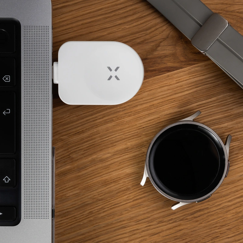 FIXED 3in1 Trådlös Laddstation för Samsung Vit - 8016940