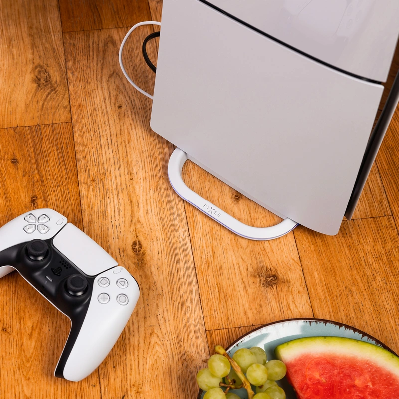 Fixed LED multiljus Stativ för PS5/PS5 Slim Vit - 8017008