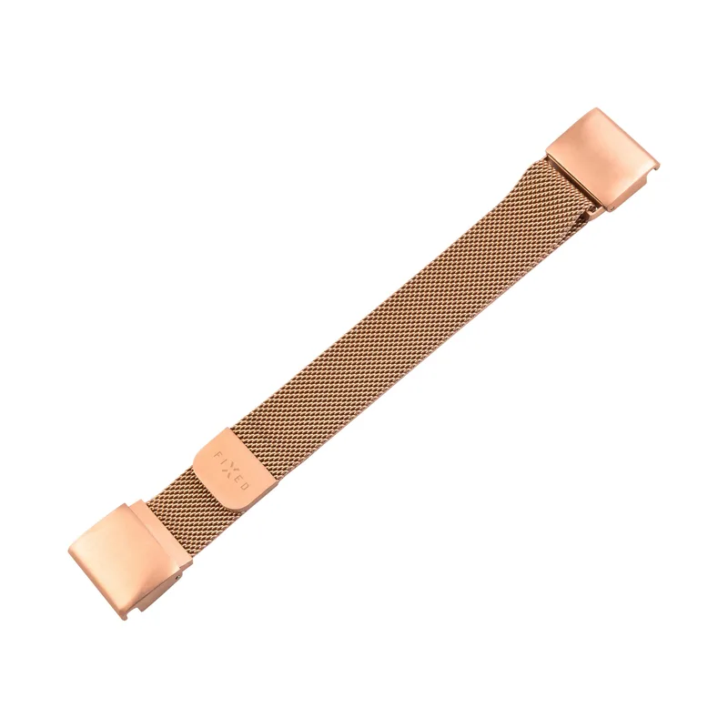 FIXED Mesh metallrem för Garmin QuickFit 20mm Rosa Guld - 8017117