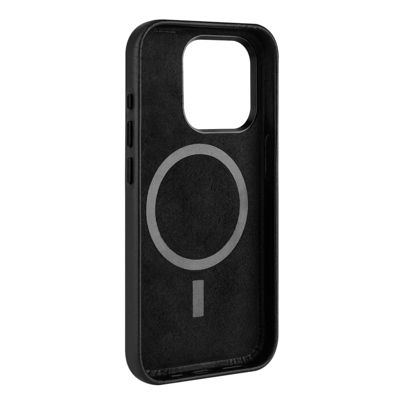 FIXED MagLeather skyddsskal iPhone 16 Pro Max Svart - 8017213
