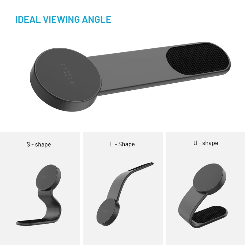 FIXED MagFloppy Telefonhållare för Dashboard Svart - 8017285