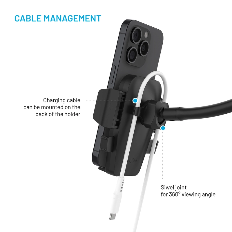 FIXED Iconiq Flex XL Telefonhållare Vindruta/Dashboard - 8017367